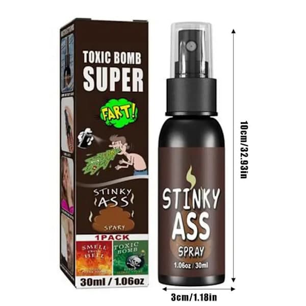 [2F]st/set Extra stark långvarig illaluktande pruttsprej - Roliga practical jokes