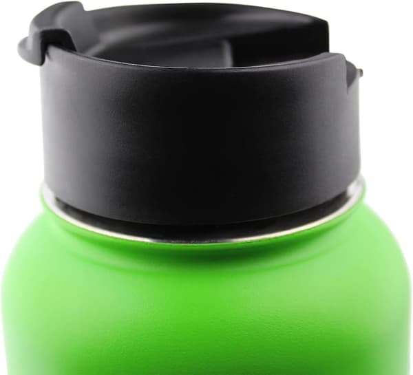 2-pack Hydro Wide Mouth Flip and Sip ersättningslock för kaffe, kompatibla med Hydroflask, Nalgene och många andra stora vattenflaskor b