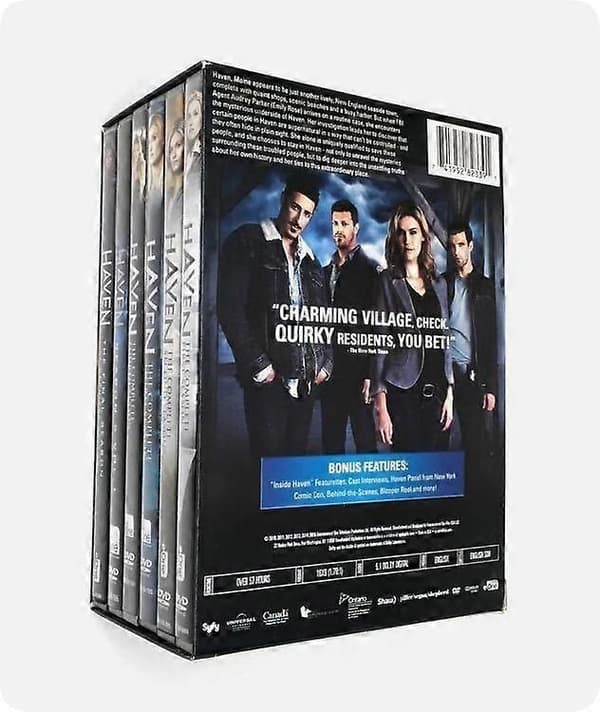 Haven: Hele Serien Sæson 1-6 (DVD, 24-Disc Samling) engelsk version