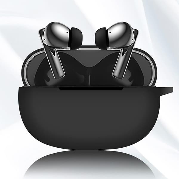Silikonhörlursfodral Skyddslåda för Earbuds X3 Hörlurshållare Midnight blue