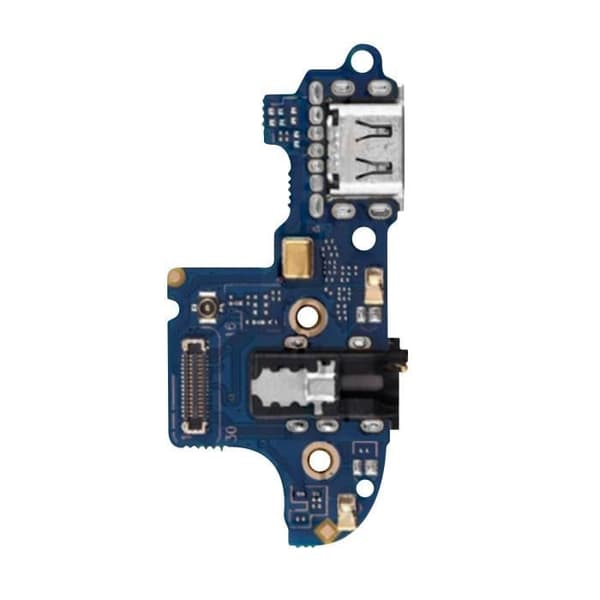 Realme C3 Micro-USB og 3,5 mm Jack ladekontakt Svart