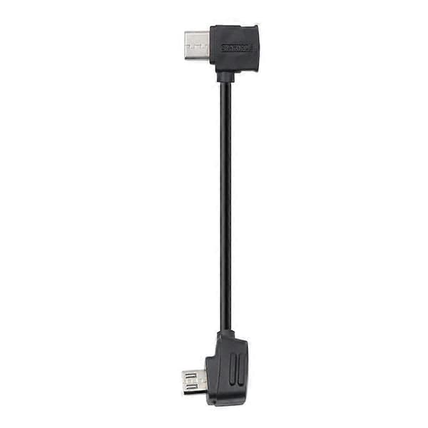 [2F]STARTRC 10cm USB-C / Type-C til Micro USB-konverteringskabel for DJI Mavic Mini / Air, Shark fjernkontroll