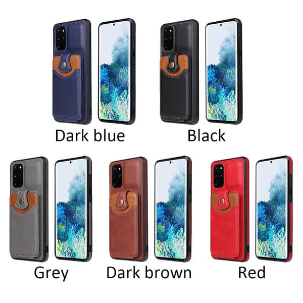 [2F]Rethought Shell kortholder - Samsung Galaxy S20 Grå