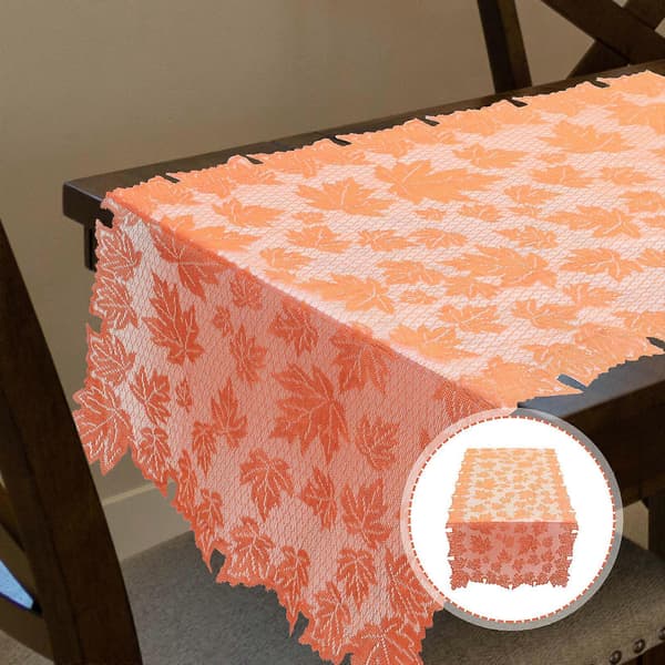 Thanksgiving Day Runner for Party Decorative Table