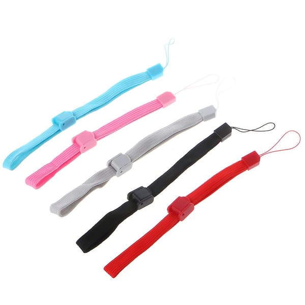 17 cm kort handledsrem handgreppssnöre för Wii Remote Controller Svart