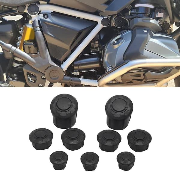 Rammehullplugg Motorsykkel Rammerør Hull Dekselplugger Sett for R1200GS LC
