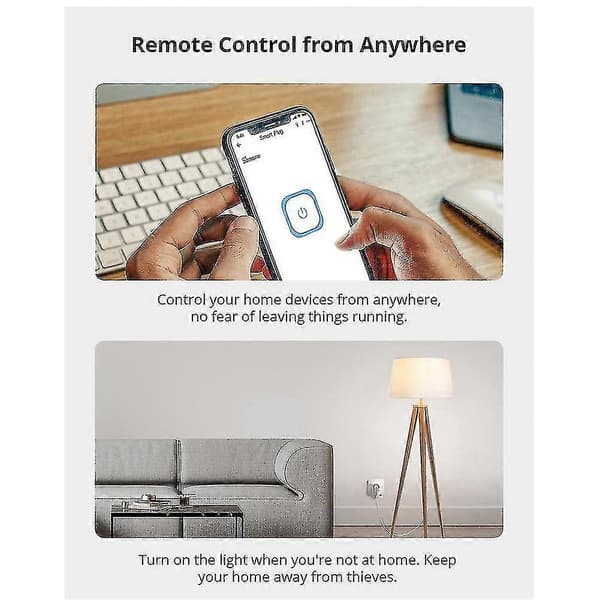 S26r2zb Zigbee Smart Socket 250v 16a De Power Outlet Fjernplugg Stemmestyring Via For Google