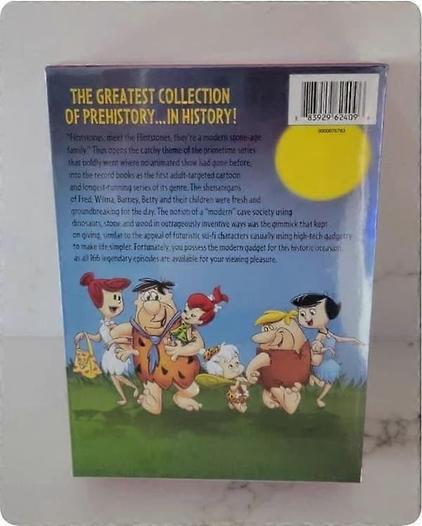 Familien Flint: Den komplette serien sesong 1-6 (DVD, 2018, 20-disc sett) engelsk versjon