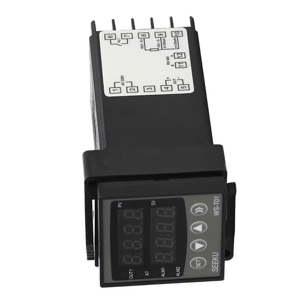 PID Temperaturregulator Digital Display ABS-hölje Intelligent Temperaturkontrollmätare DC 24V