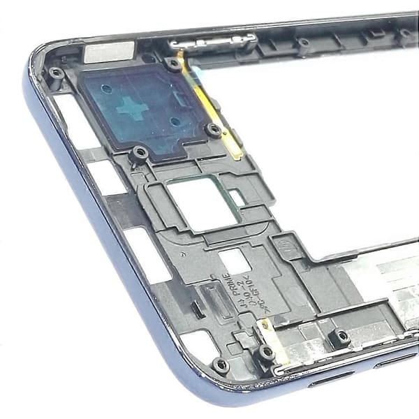 (Ny) For Galaxy J4+ / J415 Midtre Ramme Bezel Plate (Blå) Blue