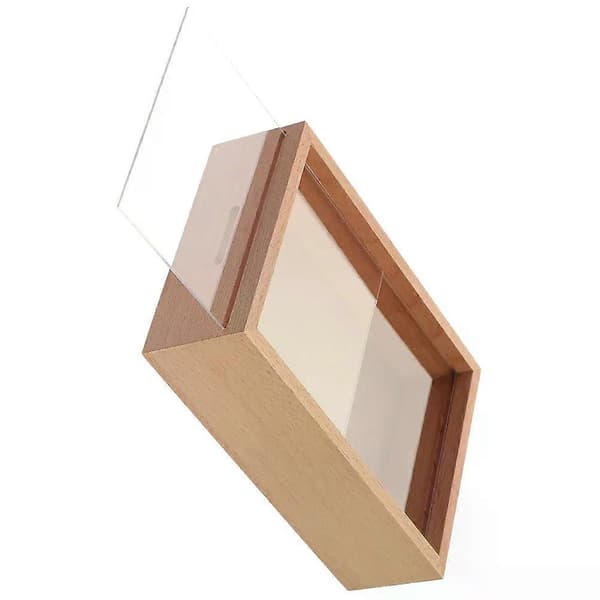 [2F] Pengar Sparande Box Bildram Multifunktionell Myntbank Fotodisplayram
