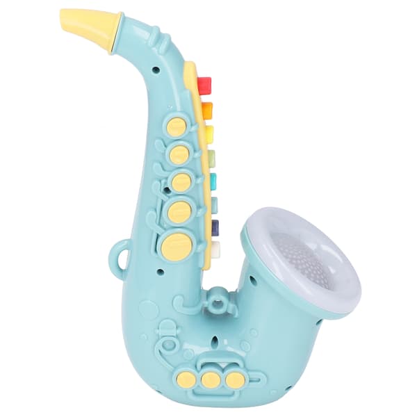 [2F]Justerbart saxofonlegetøj Musikinstrument Fødselsdagsgave Grøn til børn