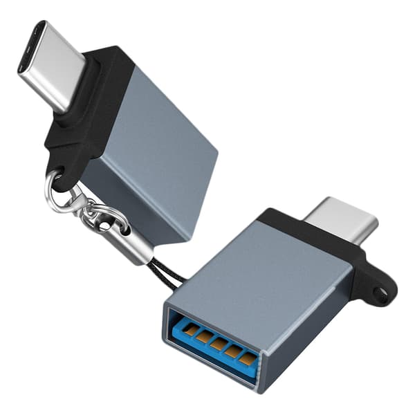 USB 3.0 Type-C OTG-adapter USB-omformer for Huawei-telefonkortleser Gray