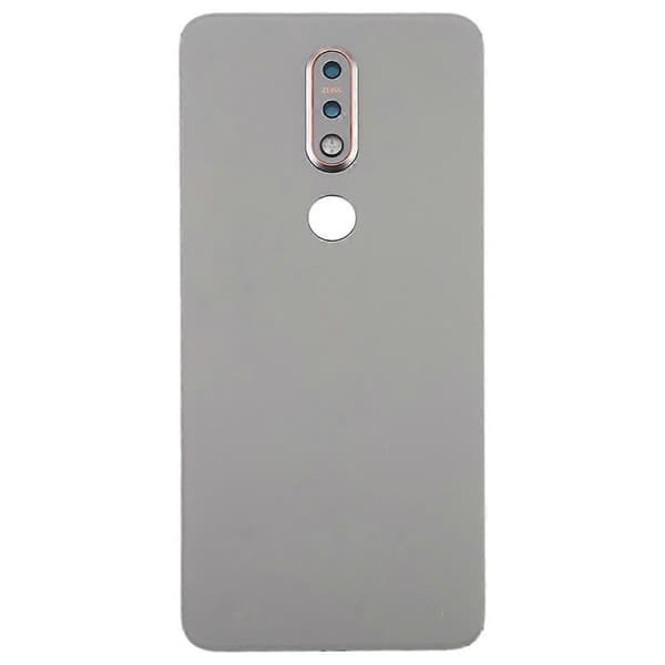 (Ny) Batteribaksida för Nokia 7.1 (Silver) Silver