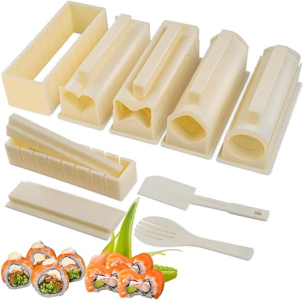Oppgradert Sushi Making Kit Deluxe Edition med komplett Sushi 10 stykker P
