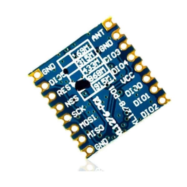 Lora-modul SX1276 trådløs transceivermodul spredt spektrum langdistanse trådløs kommunikasjon (86 Blue