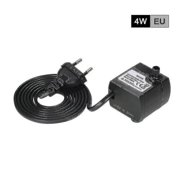 【2F】4W dränkbar pump för hydroponiska system och bordsfontäner AC22