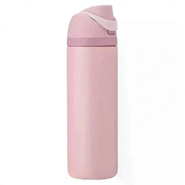 [2F]32oz Rose Quartz FreeSip vandflaske i rustfrit stål - Rosakvarts Pink