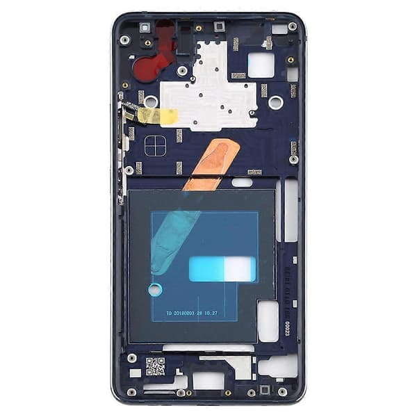 (Ny) Frontdeksel LCD-rammeplate for Nokia 9 PureView (blå) Blue