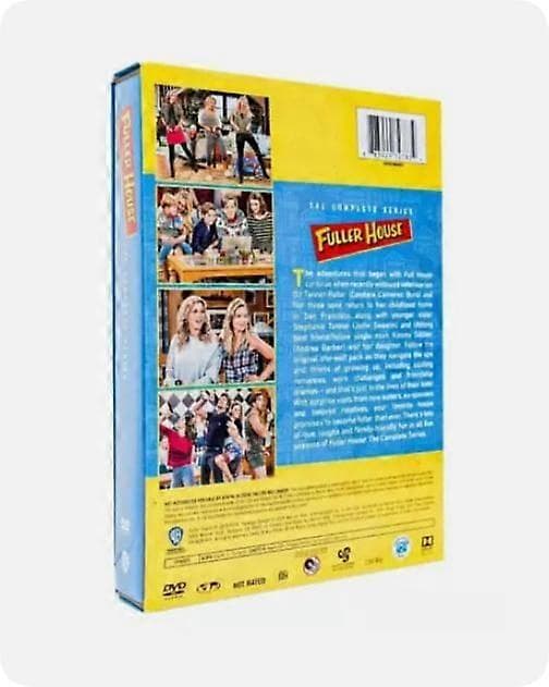 【2F】Fuller House: Den Komplette Serie Sæson 1-5 (DVD, 10-Disc Box Set)