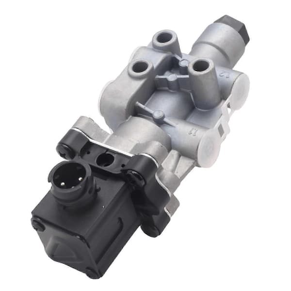Billøftakselkontrollventil Tilhengerkontrollventil for lastebil Solenoidventil 4630840310 515004989 505 Silver