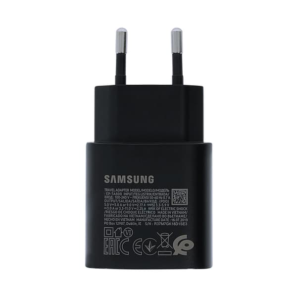 Samsung EP-TA800 25W Superrask Lader black