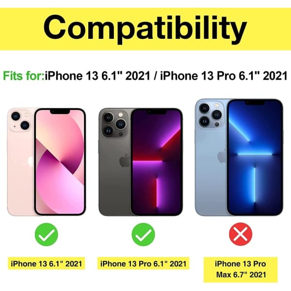 [2F]privatlivsskærmbeskyttere til iPhone 13