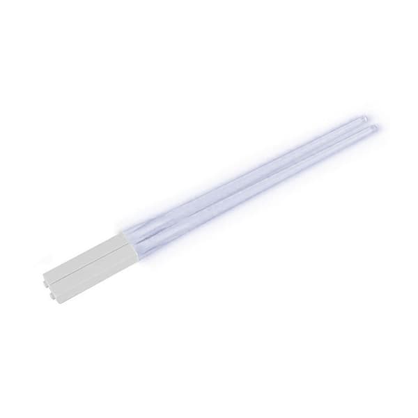2 STK LED Glødende spisepinner Glødende Lys Sabre Chop Sticks—2f Red