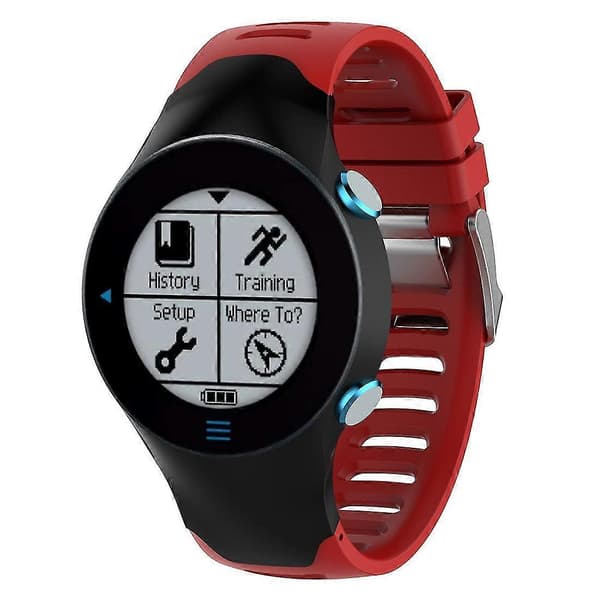 Silikone armbånd til Garmin Forerunner 610 ur Red