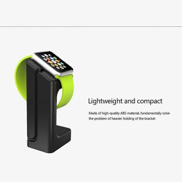 Laddningsställ Klocka Skrivbord Klockställ Hållare Laddningsdocka Smartwatch White