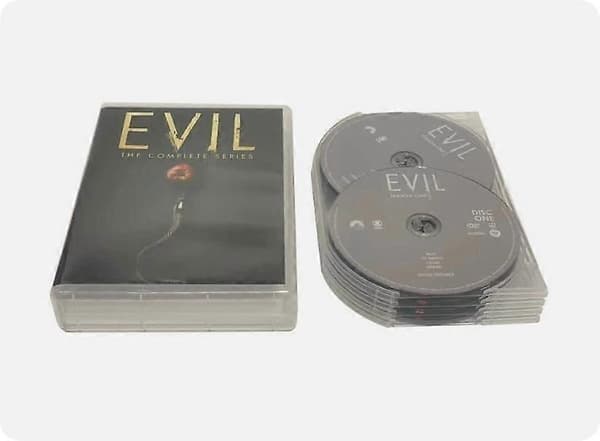 Evil (2019-2024): Komplett serie sesong 1-4 TV-serie NY (DVD 13-disk sett)