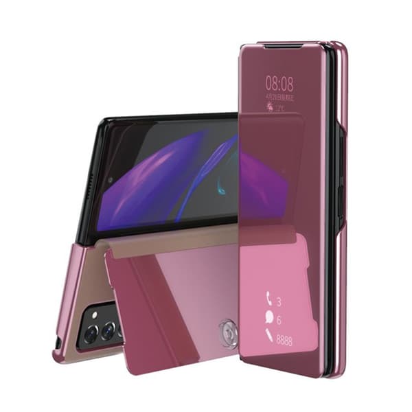 Samsung Galaxy Z Fold 2 - Stilrent LEMAN Cover—2f Silver silver