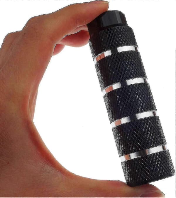 2 par aluminiumslegering cykelpinde bageste stuntpinde passer til 3/8 tommer aksler, sort Black blue