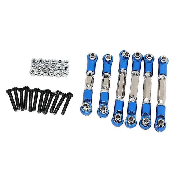 6-pack styrstag passar ARRMA BIG ROCK GRANITE Buggy reservdelar röd som beskrivet Blå