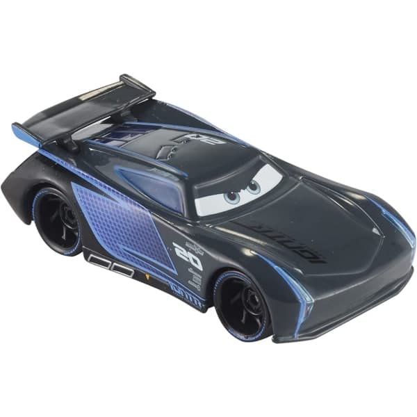 Mattel Disney Pixar Cars DXV34 Jackson Storm Legetøjsbil, Sort/Blå