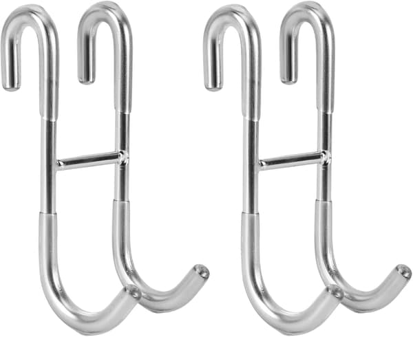 Dusjdørkrok, to 304 rustfrie stålglasskroker