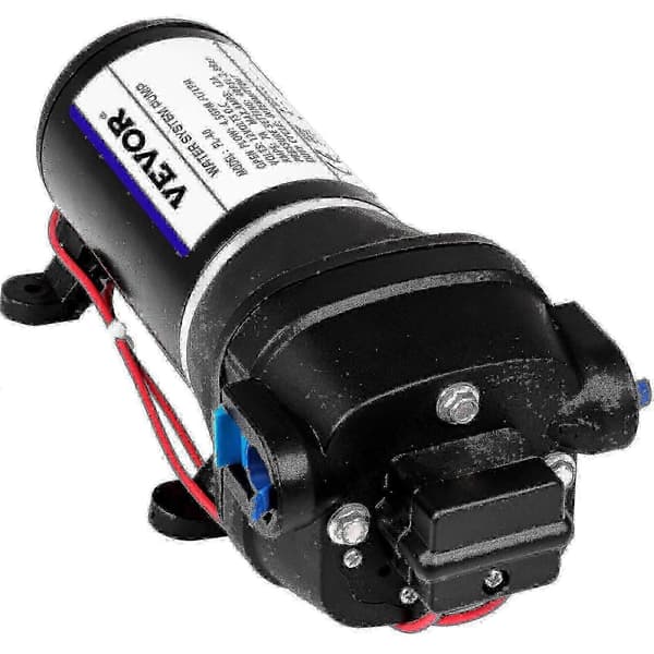 Vattenpump 17L/min självsugande för jämn vattentillförsel