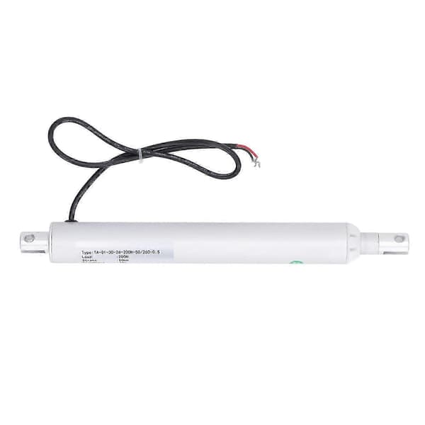 200 mm slaglængde lineær aktuator IP65 beskyttelse aluminiumslegering elektrisk DC lineær aktuator til seng, bord, stol DC12V