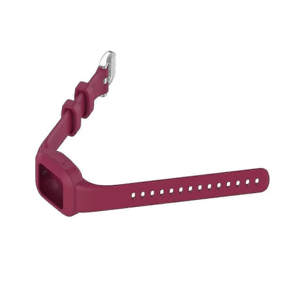 Erstatningssilikonerem til Garmin Vivofit JR3 - Sikker pasform til aktive børn Wine Red