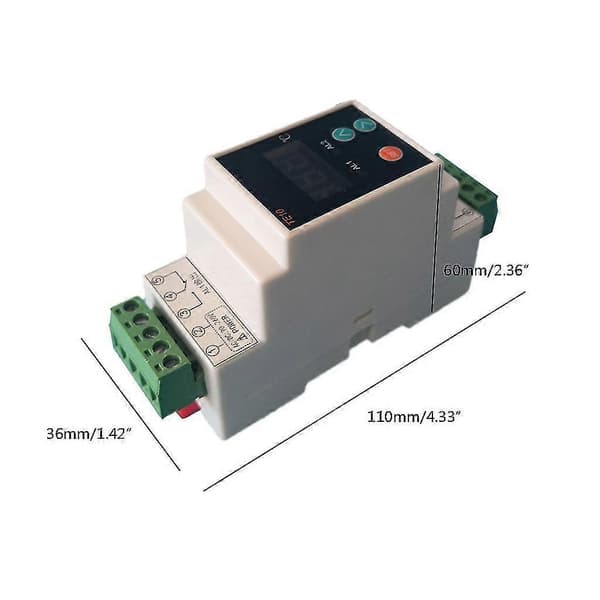 【2F】Temperaturregulator Digital Termostat Justerbar Skentermostat AC90~260V