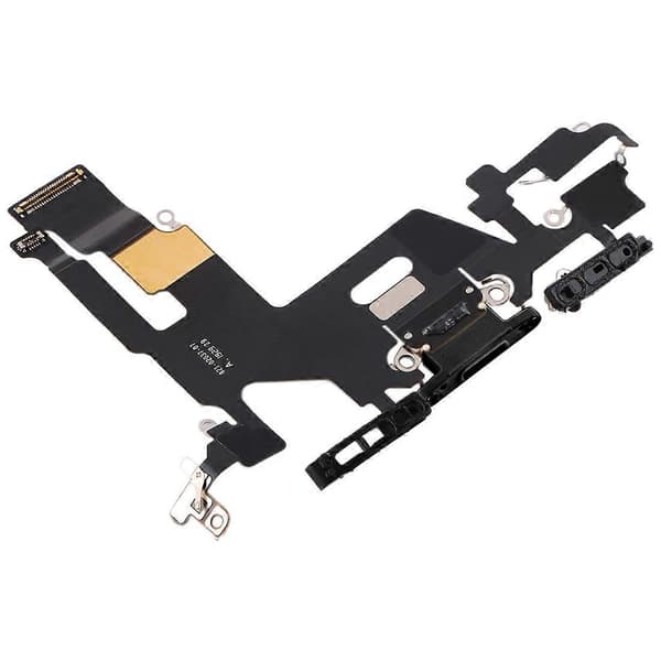 (Ny) Ladeport Flexkabel for iPhone 11 Black