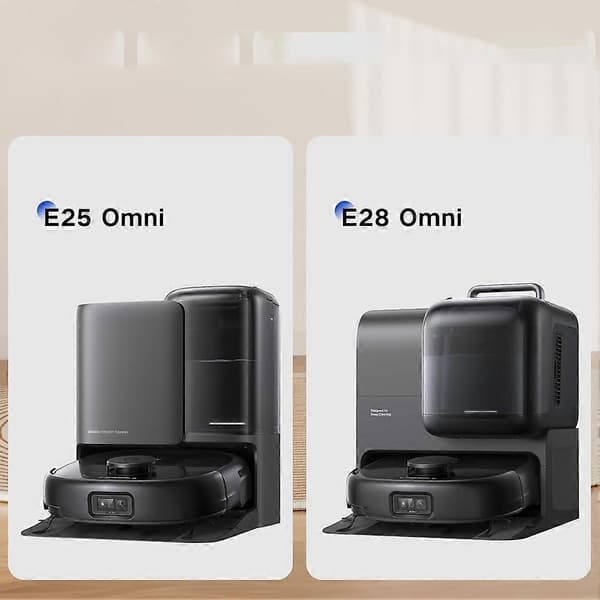 Varaosat Eufy E25 Omni / E28 Omni -robotti-imuriin, rullaharja, rullamoppi, suodatin, sivuharja, pölypussi