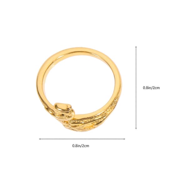 Heklespenning Ring Strikke Hekle Ring for Raskere Hekling 4 Stk Sett