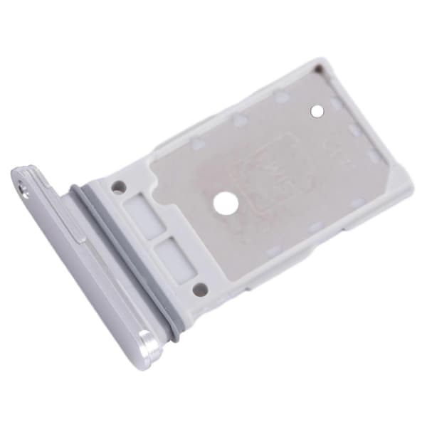 (Ny) For Samsung Galaxy S24 / S24+ 5G KOMPATIBEL SIM + SIM-kortskuff White