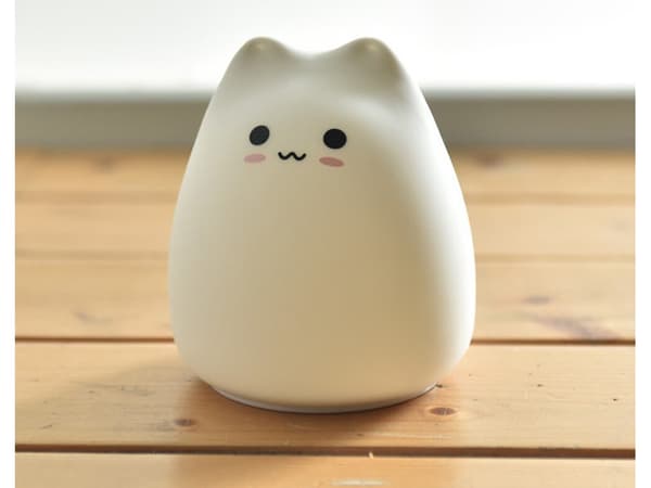 LED-lampe / Trådløst nattlys – Kattunge