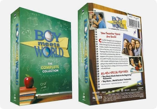 Boy Meets World: Kompletta samlingen Säsong 1-7 (DVD, 22-Disc Set) Förseglad