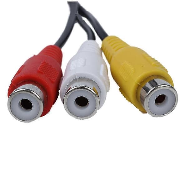 4-bens S-Video til 3 RCA hun TV-adapter bærbar kabel