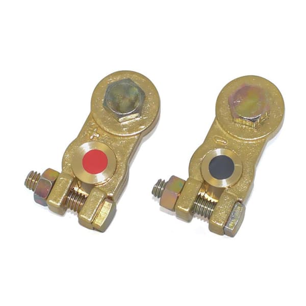 2 stk. terminalbindingsstolpe M6 M8 M10 gjenget diameter M10
