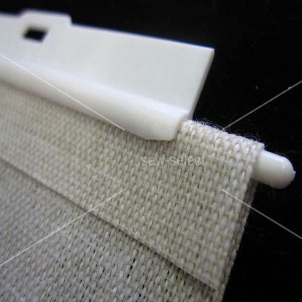 Vertical Blind Hanger (89mm) Replacement White Hangers for Slats Louvre DIY Adjustable Vertical Blind Accessories 20-pack.