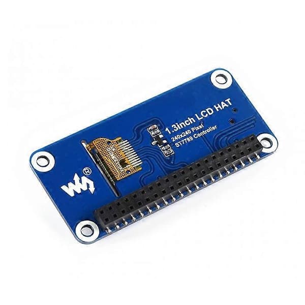 (Ny) WAVESHARE 240x240 1,3 tums IPS LCD-skärm HAT för Raspberry Pi Not Specified